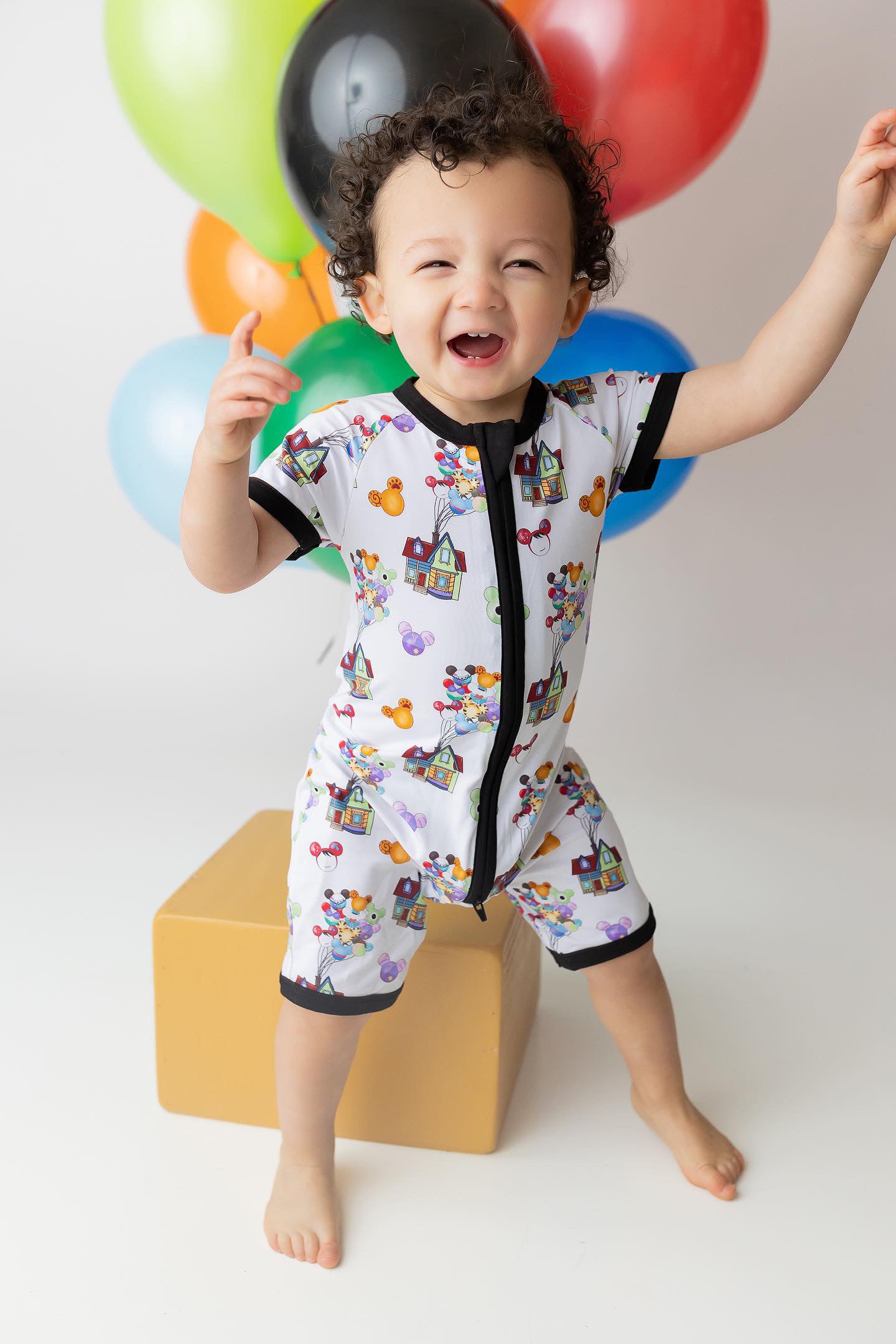 Balloon Magic Shortie Romper