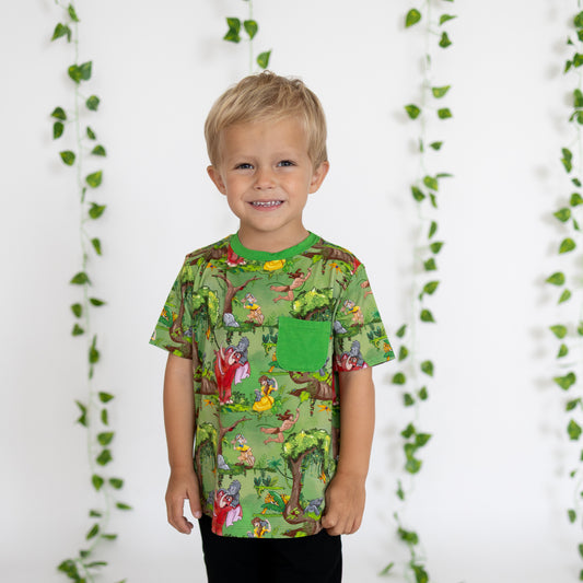 Raised by the Jungle Daywear Top