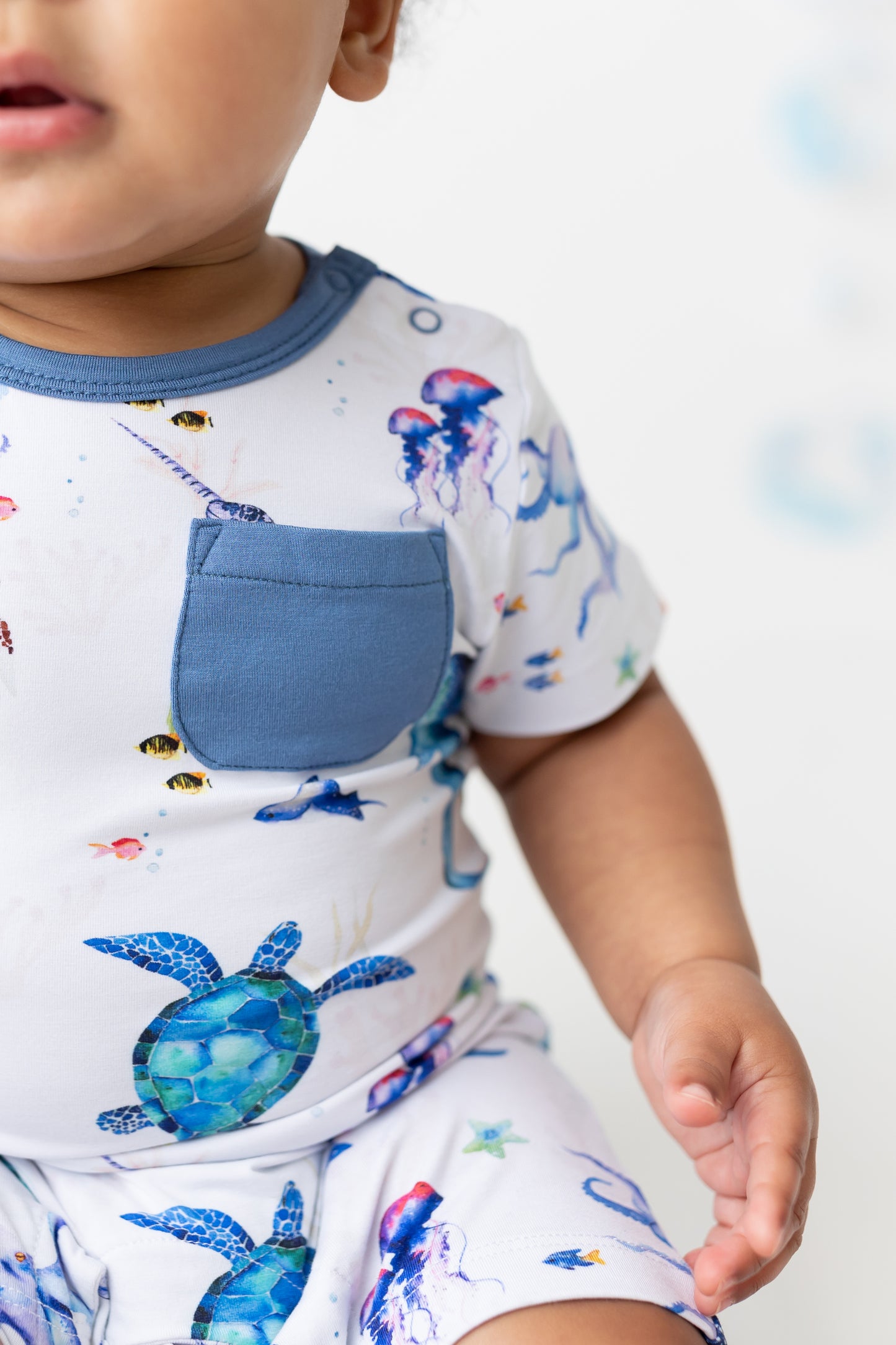 Marine Life Shortie Romper