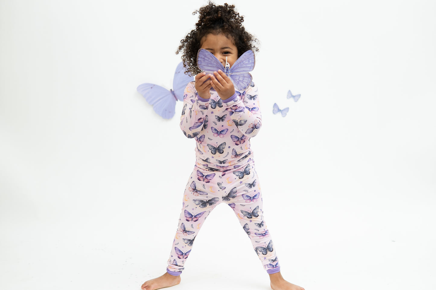 Mystical Butterfly 2pc Long Sleeve Toddler Pajamas