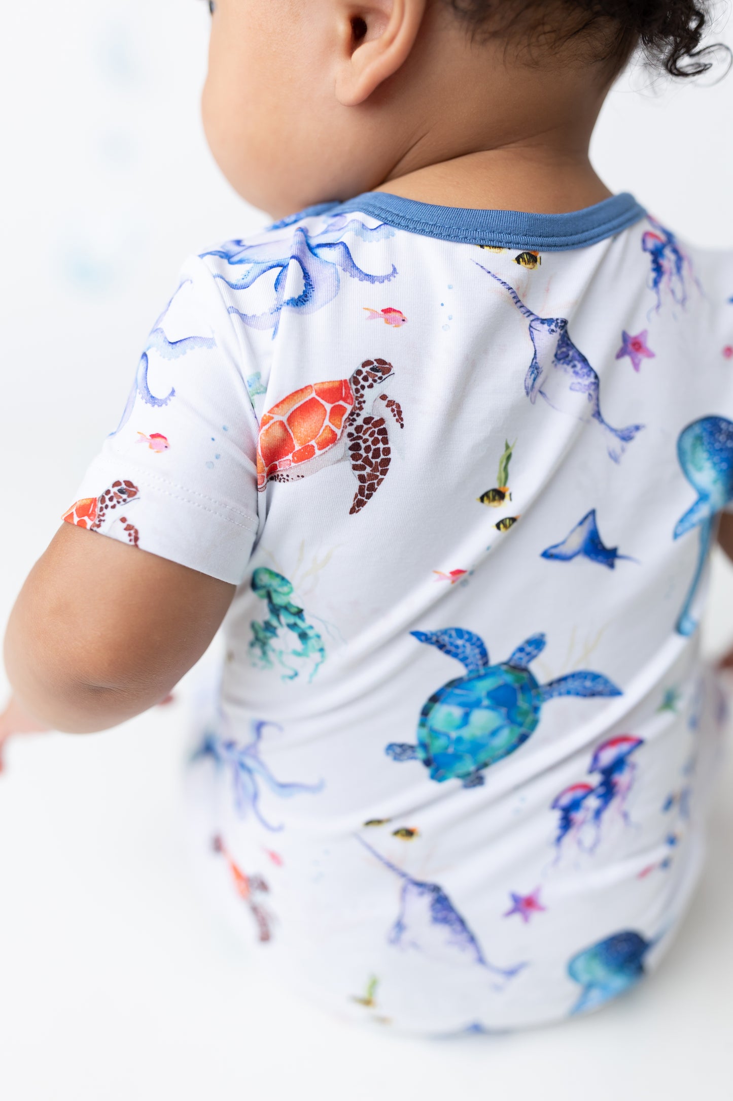 Marine Life Shortie Romper