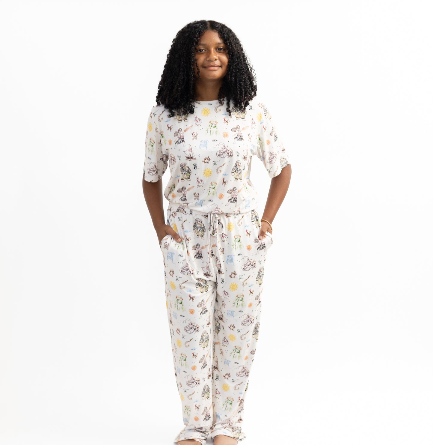 Motunui Unisex 2pc Adult Pajamas