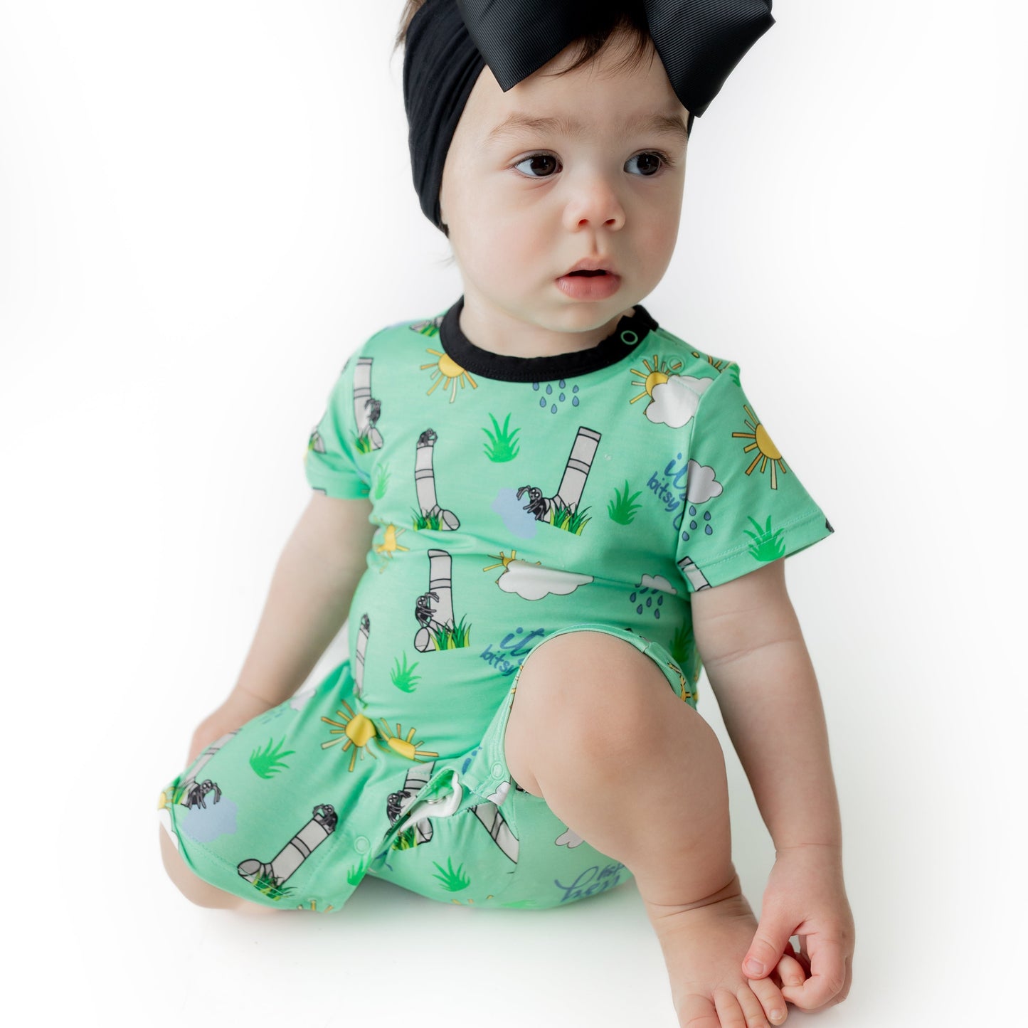 Itsy Bitsy Spider Shortie Romper