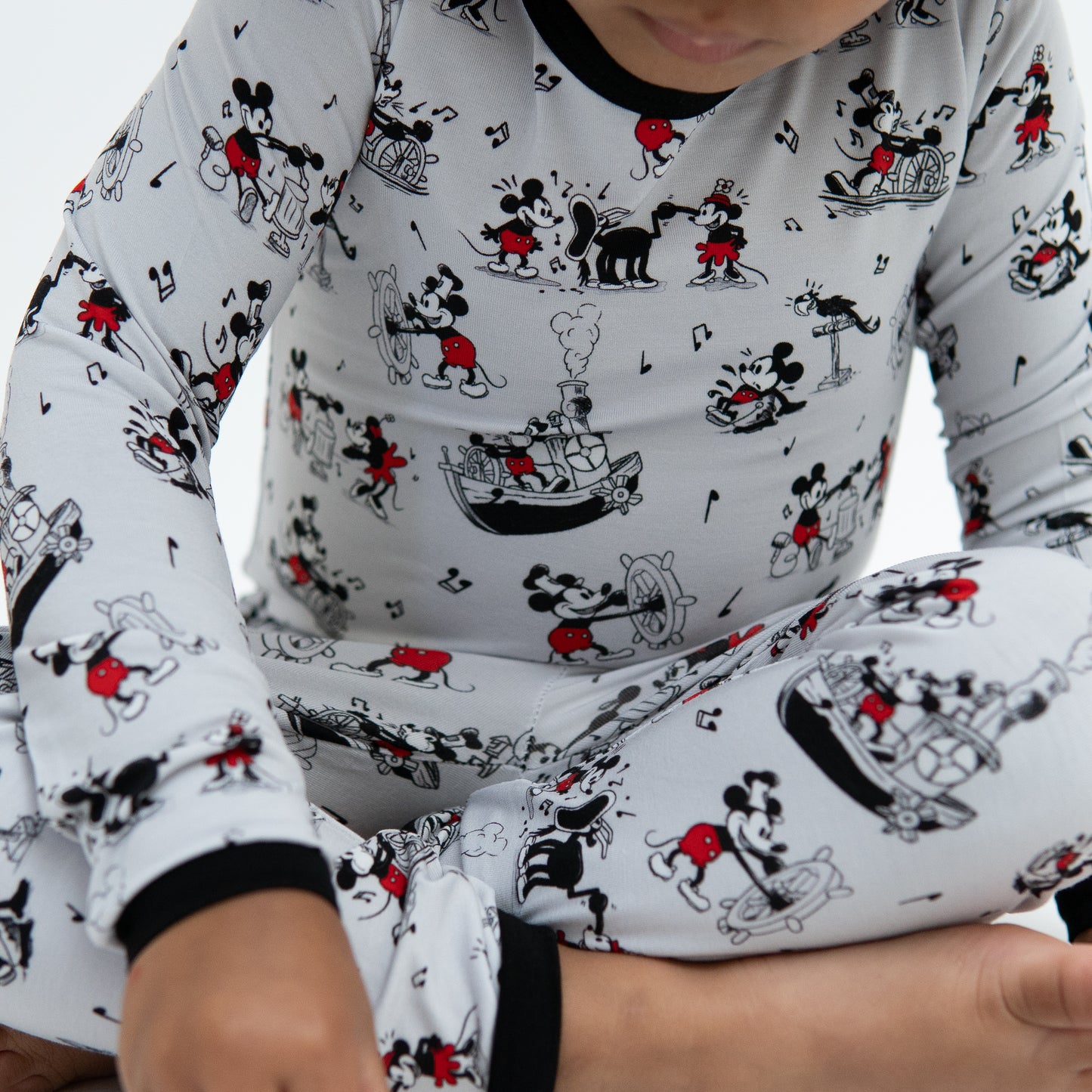 Steamboat Willie 2pc Long Sleeve Toddler Pajamas