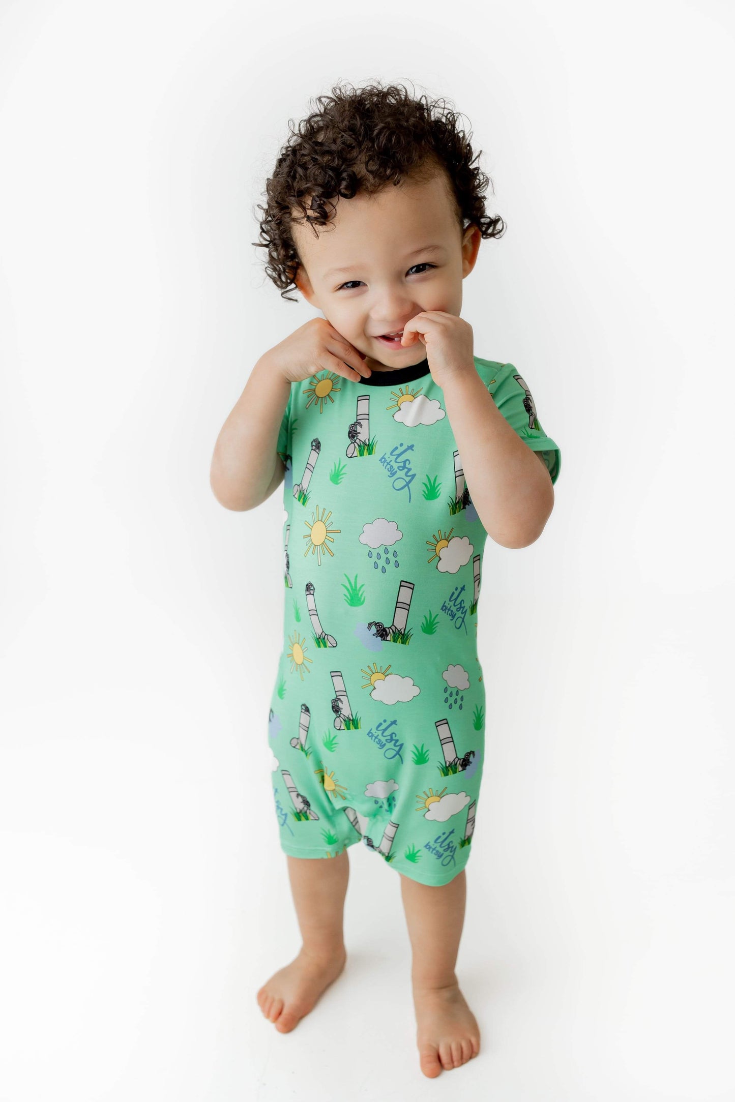 Itsy Bitsy Spider Shortie Romper