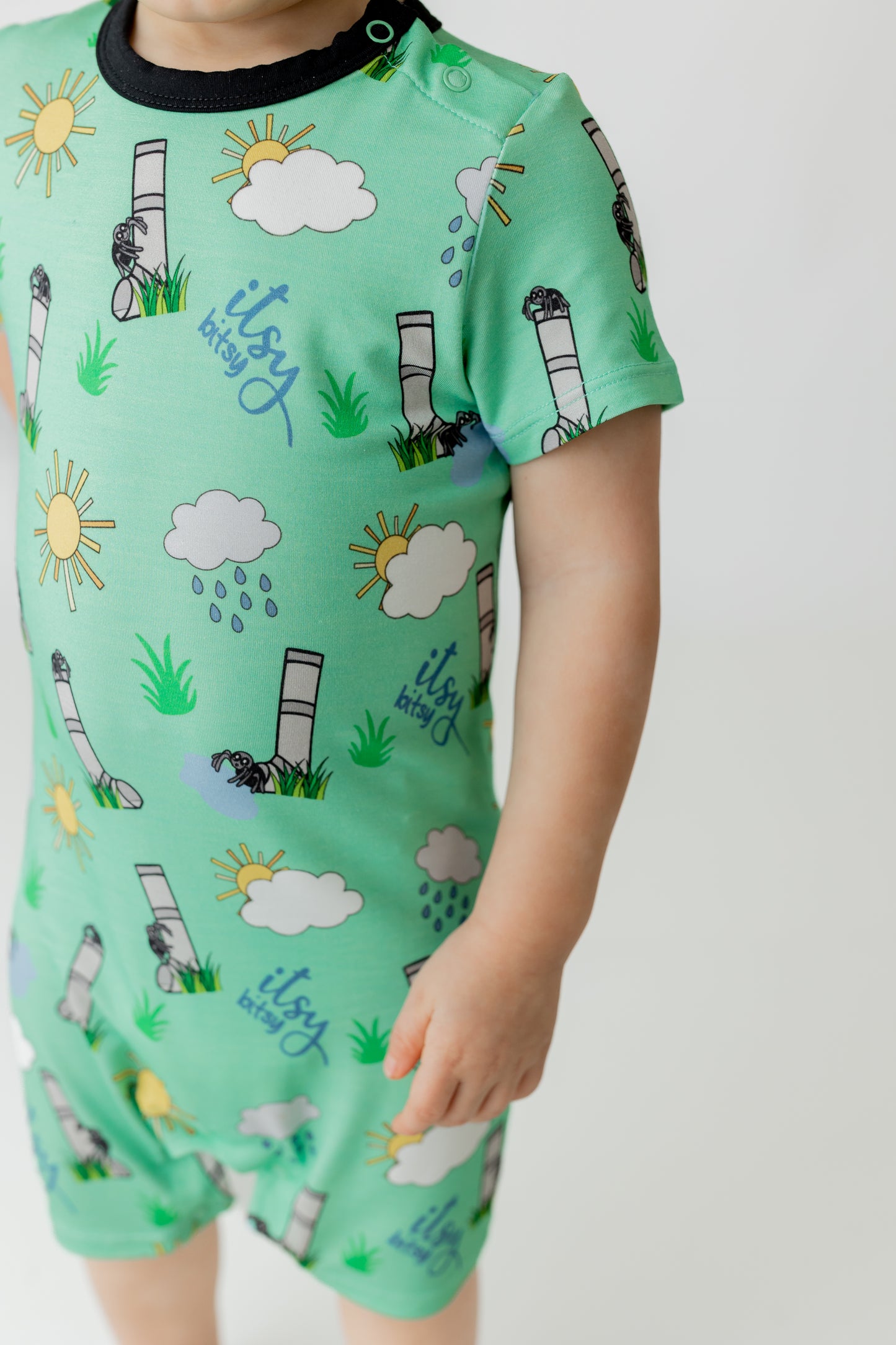 Itsy Bitsy Spider Shortie Romper