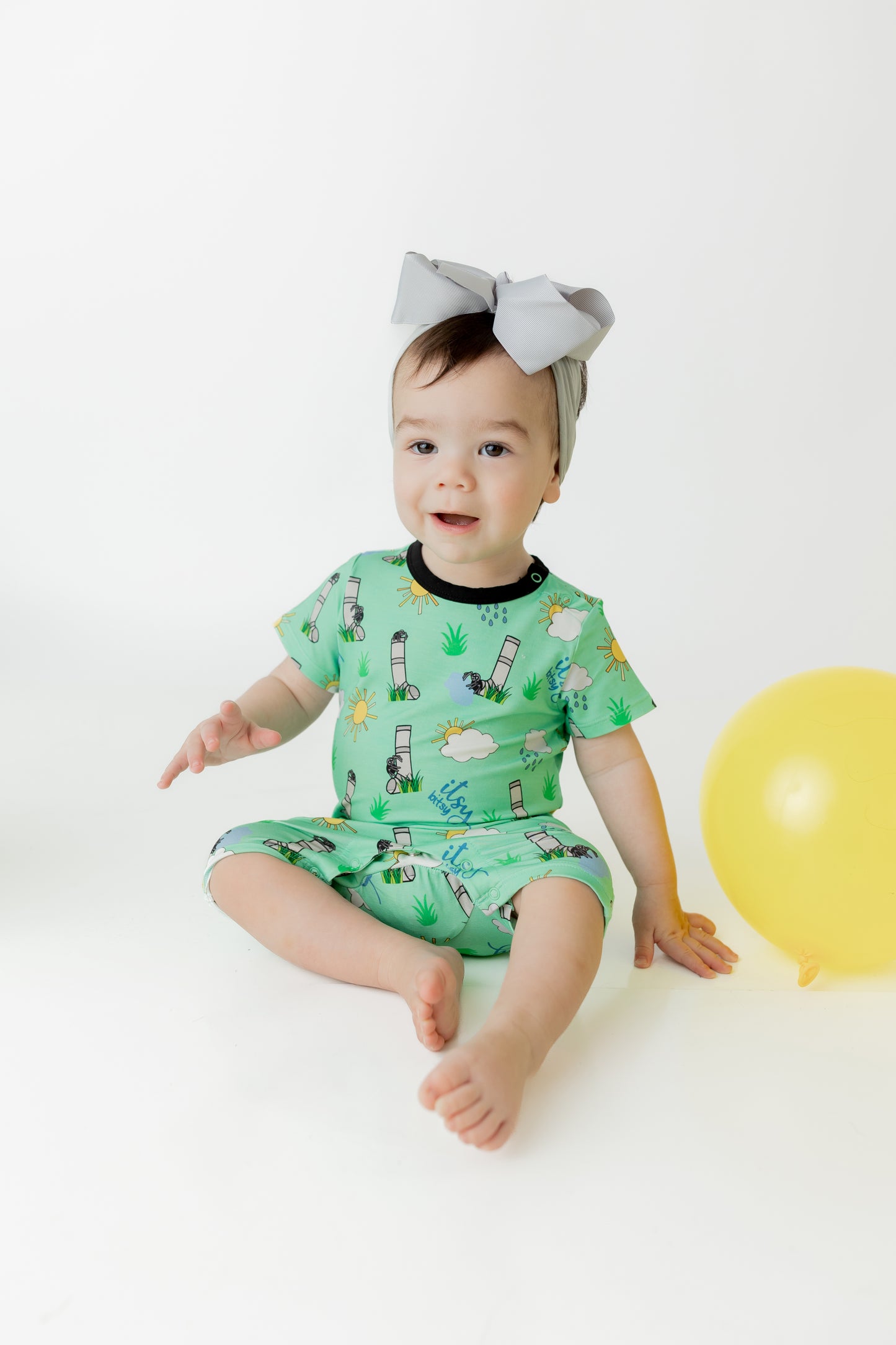 Itsy Bitsy Spider Shortie Romper