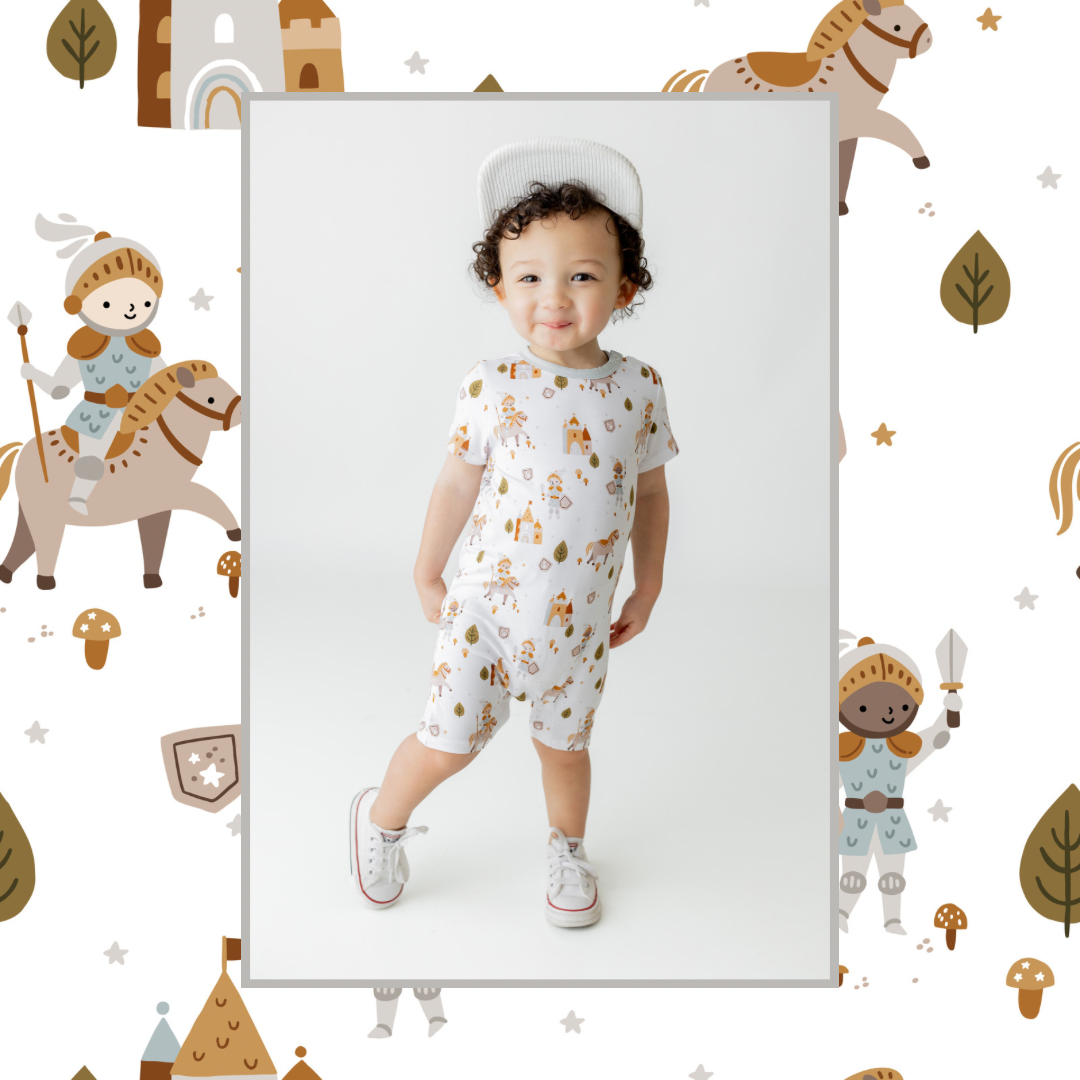 Knights Shortie Romper