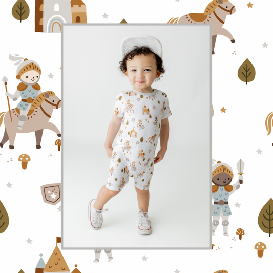 Knights Shortie Romper