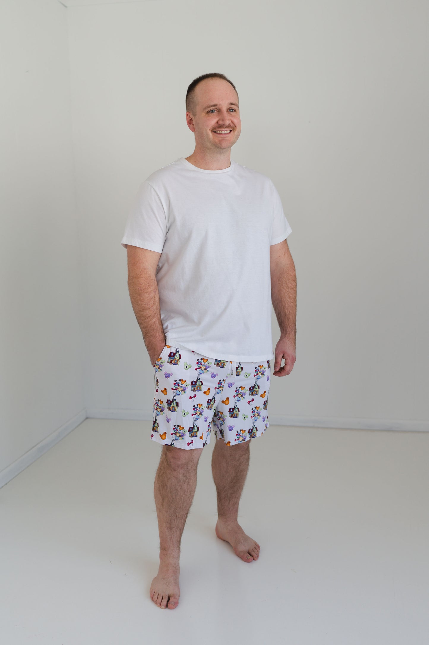 Balloon Magic Mens Pajama Shorts