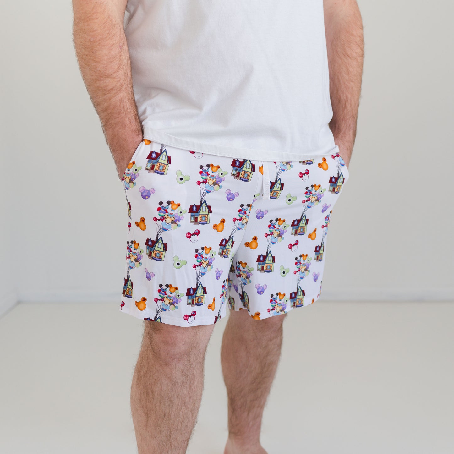 Balloon Magic Mens Pajama Shorts