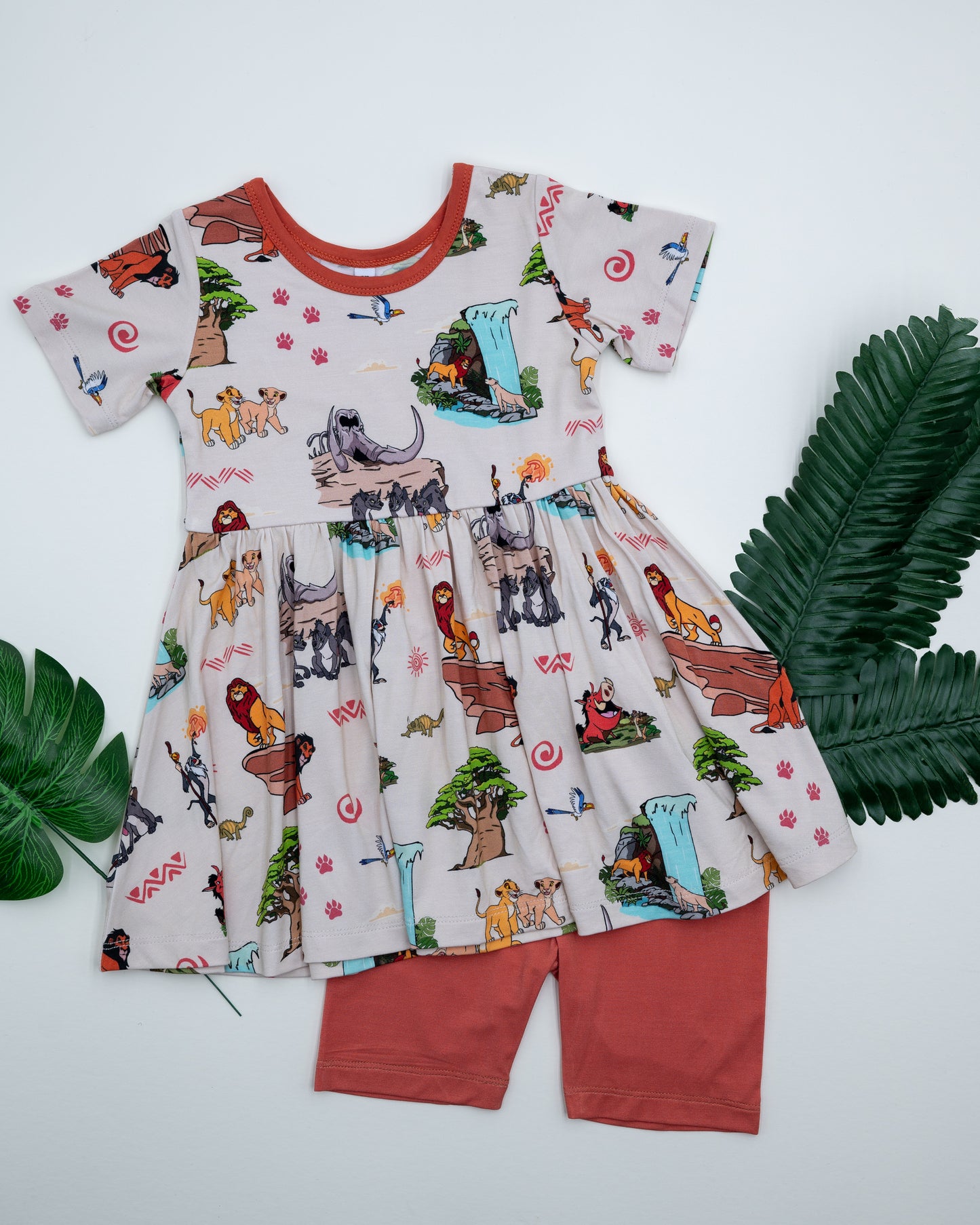 Pride Rock Peplum Set
