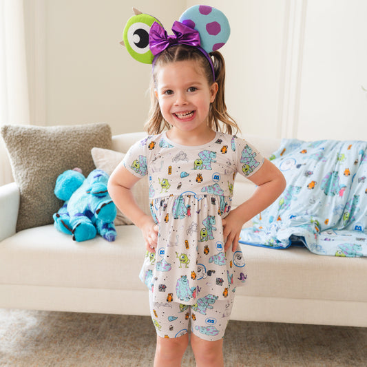 Monsters Peplum Set