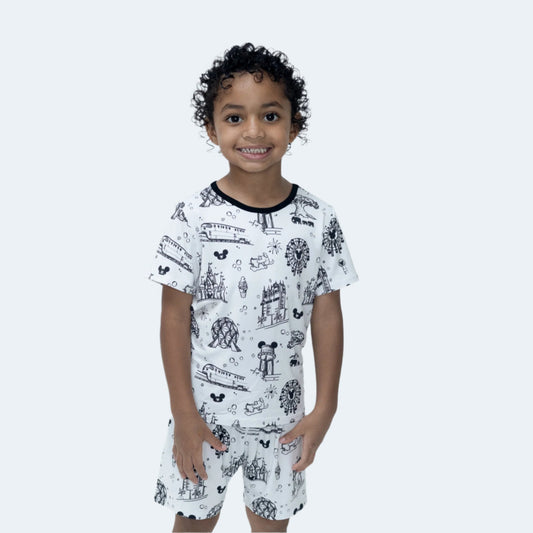 The Parks 2pc SHORT Sleeve Toddler Pajamas