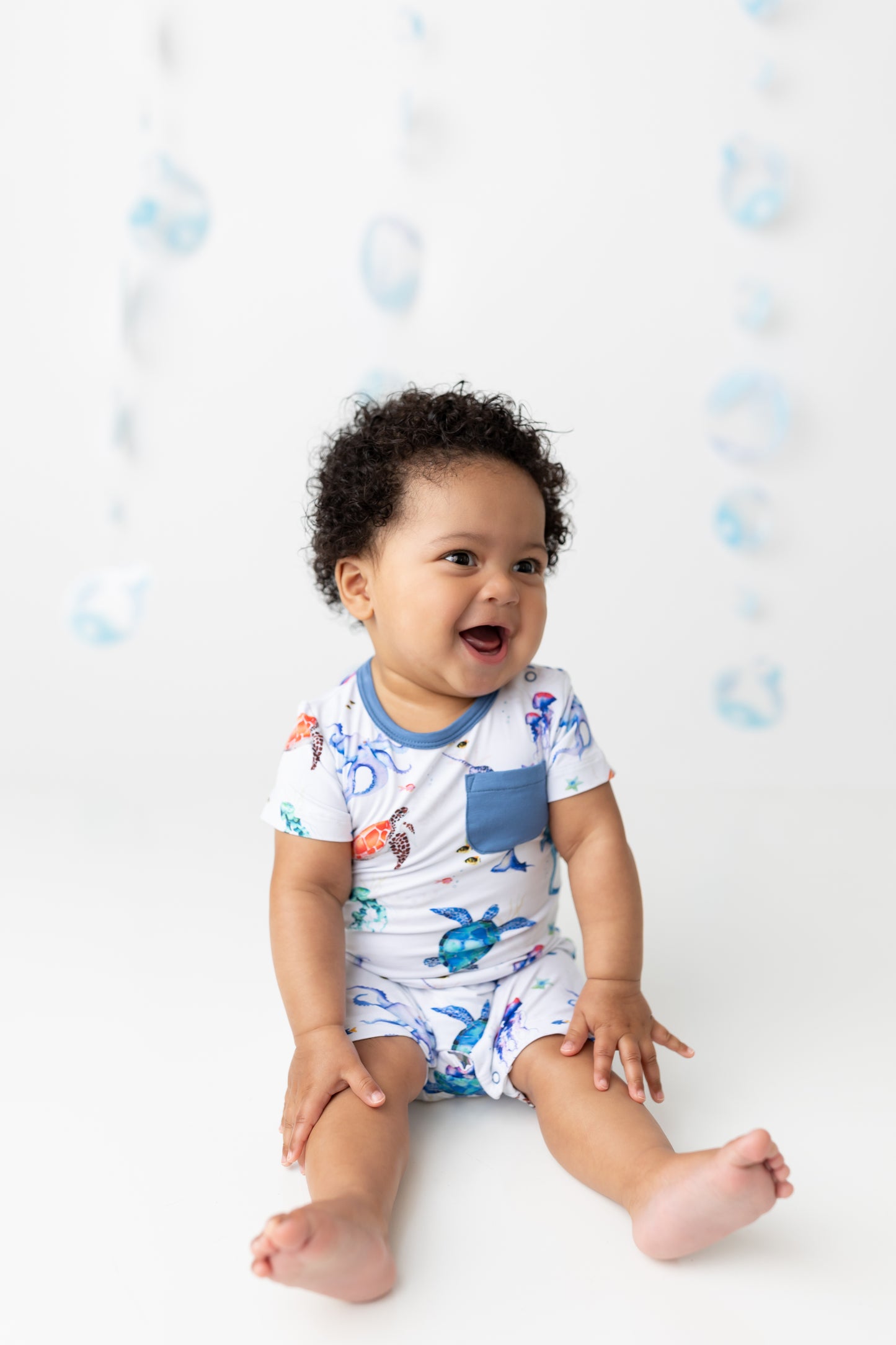 Marine Life Shortie Romper