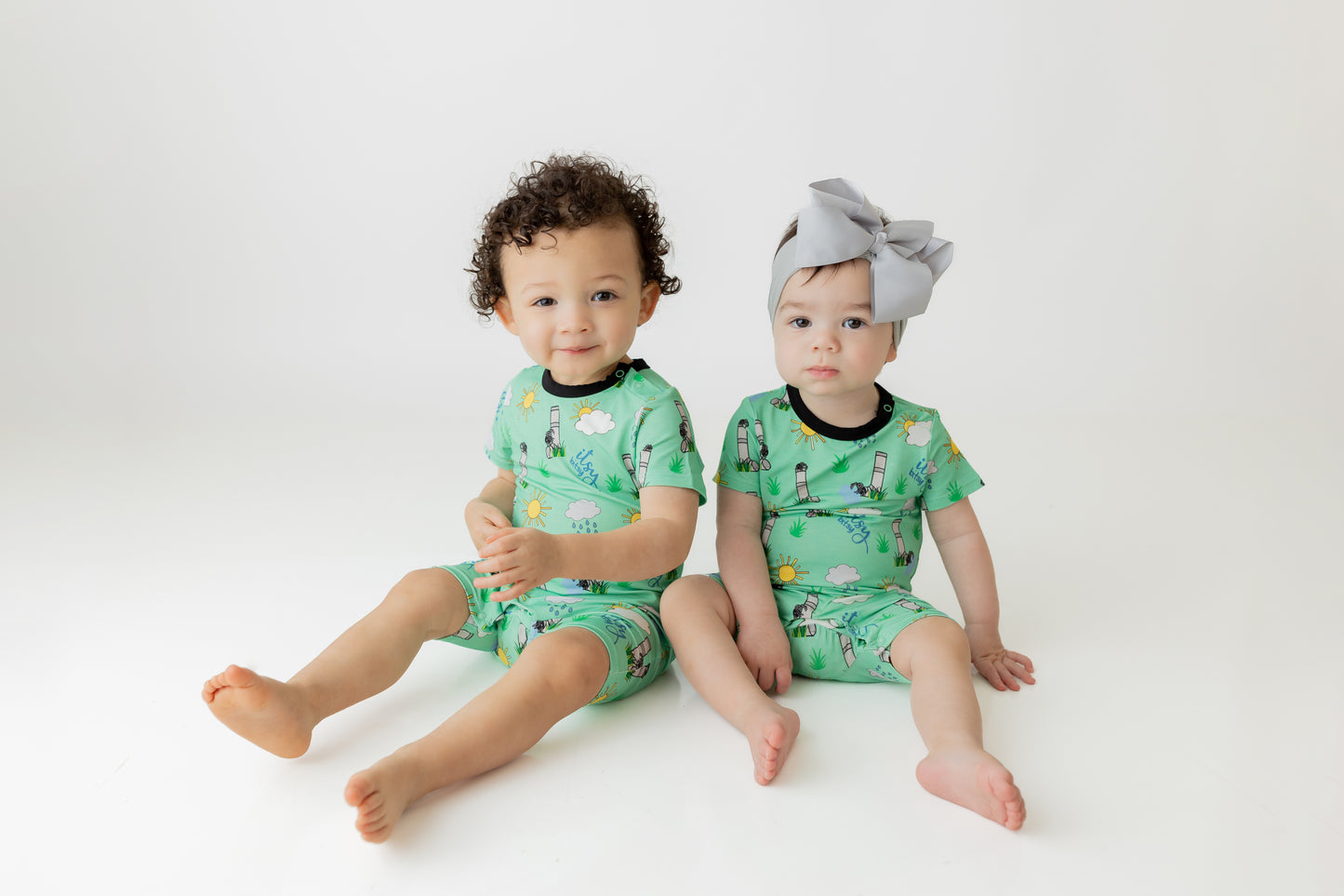 Itsy Bitsy Spider Shortie Romper