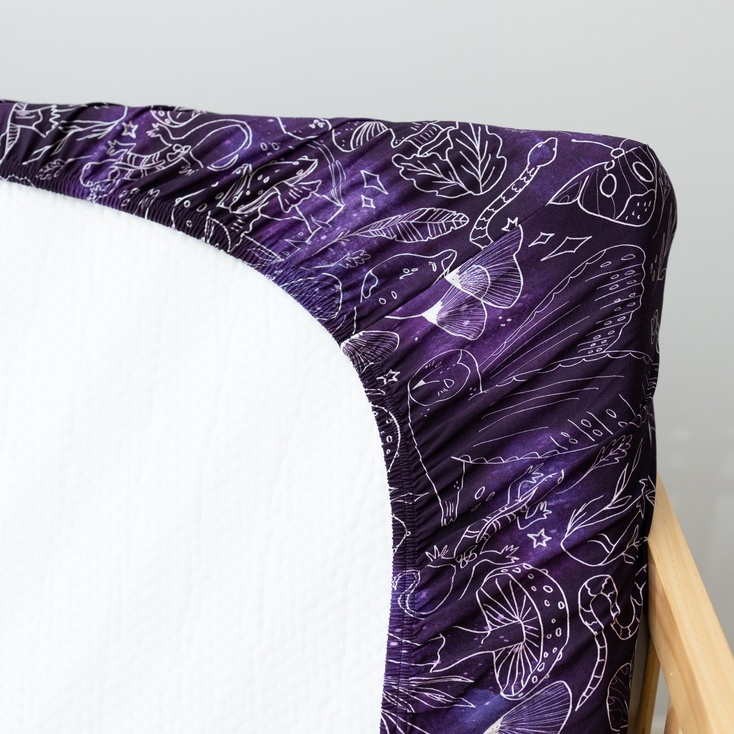 Whimsy Haze Crib Sheet