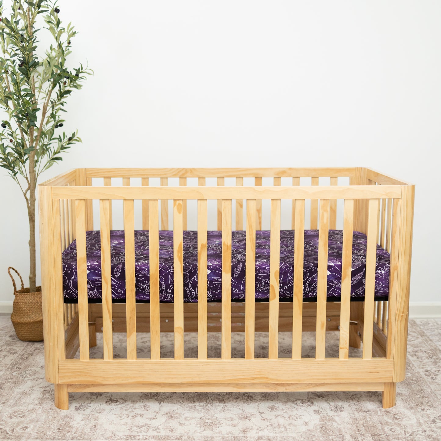 Whimsy Haze Crib Sheet