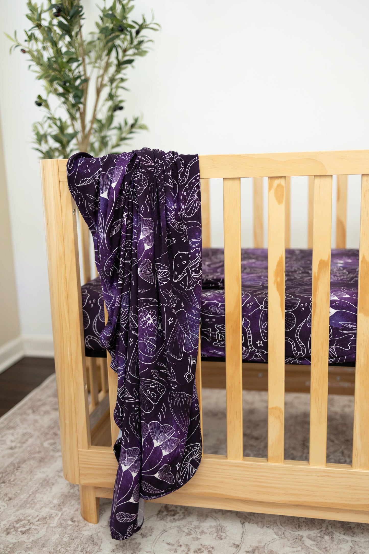 Whimsy Haze Swaddle Blanket