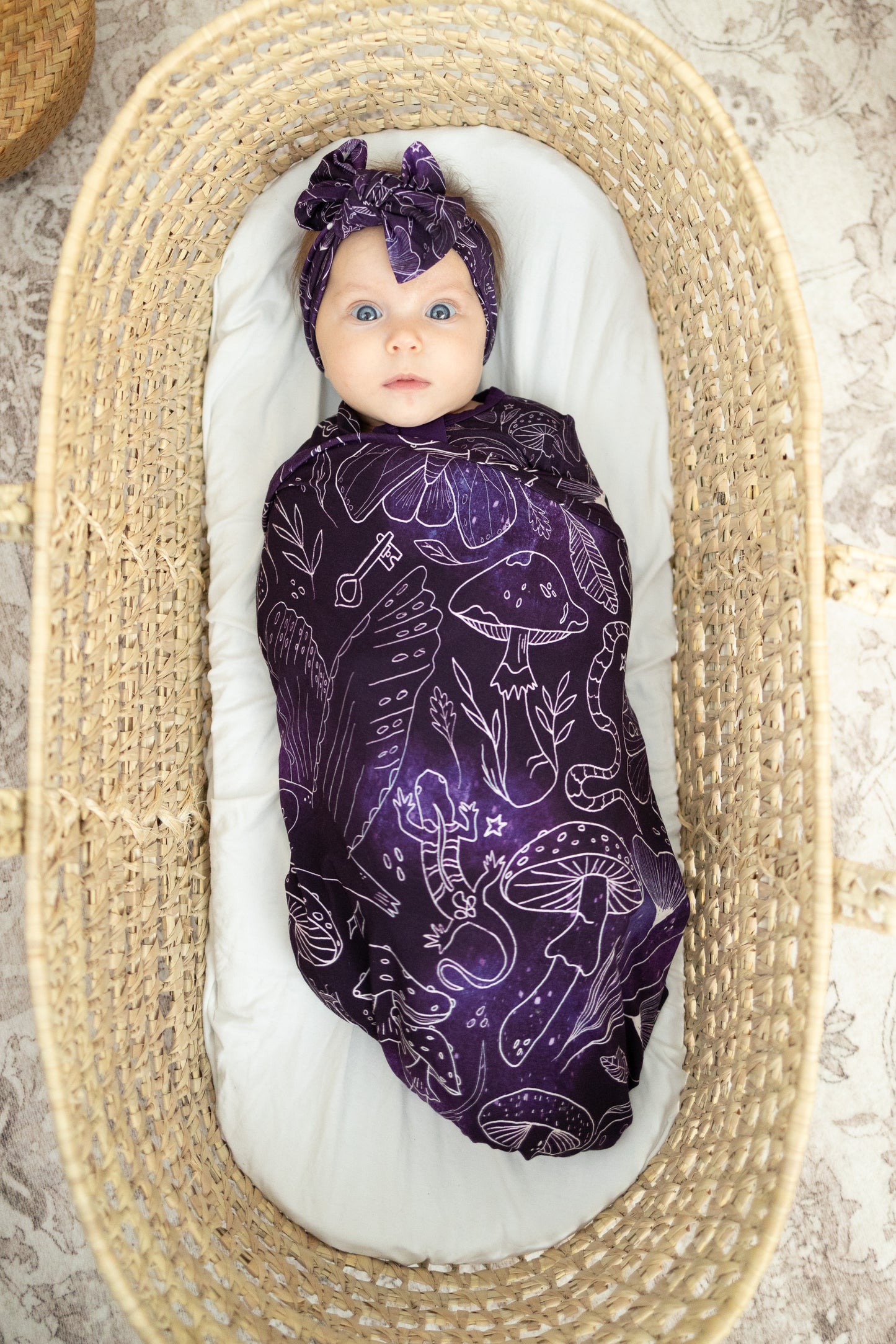 Whimsy Haze Swaddle Blanket