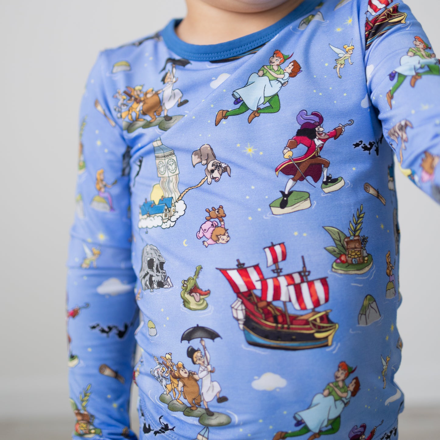 Neverland 2pc Long Sleeve Pajamas