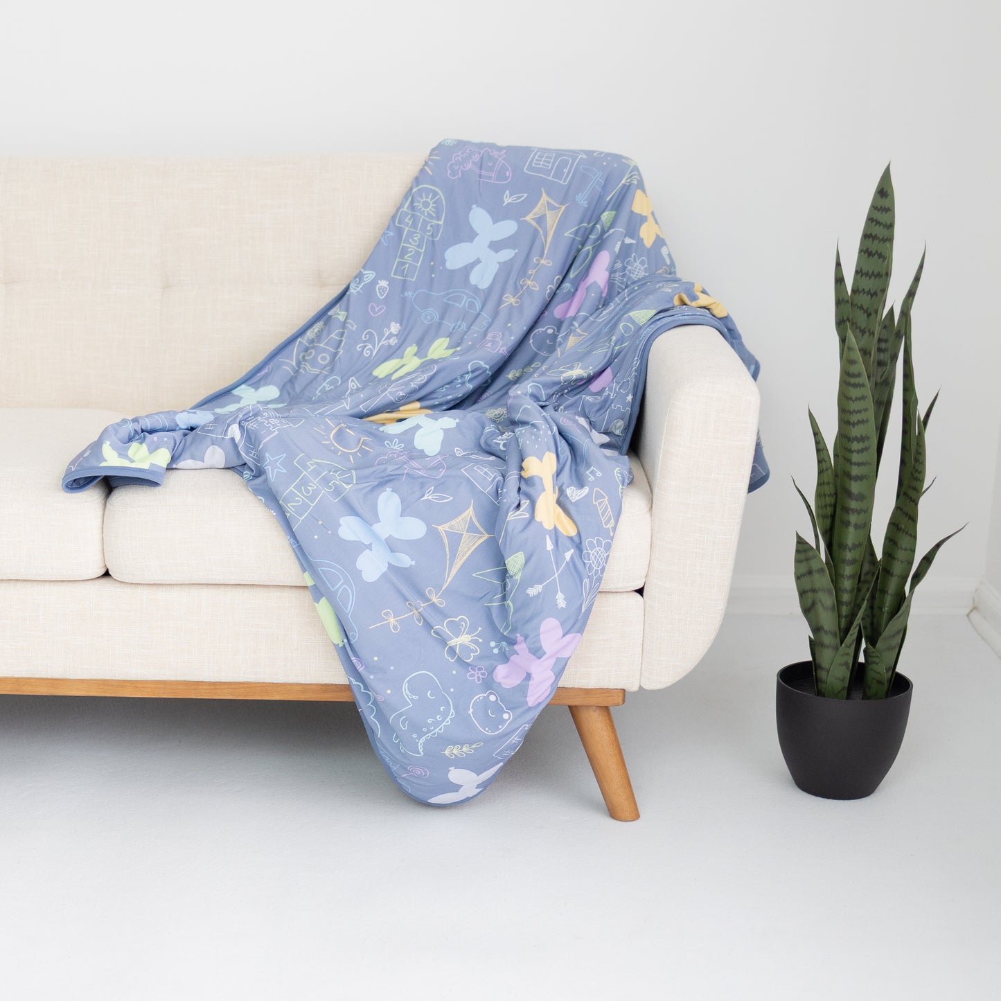 Childhood Doodles Snuggle Blanket