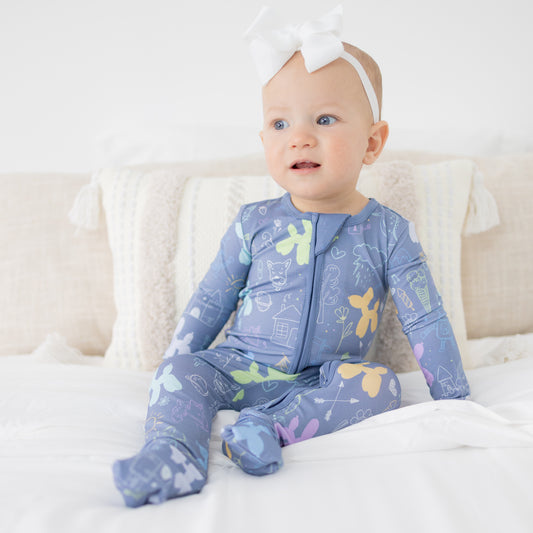 Childhood Doodles Convertible Zippy