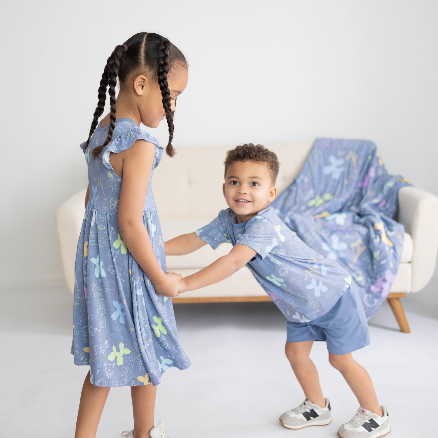 Childhood Doodles Daywear Short Set