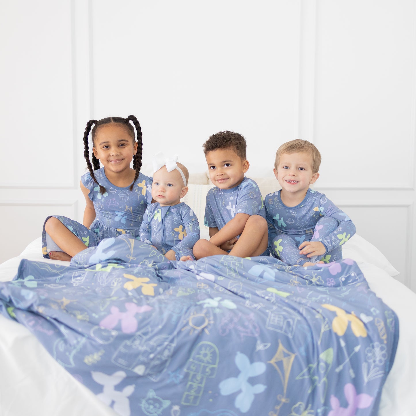 Childhood Doodles Snuggle Blanket