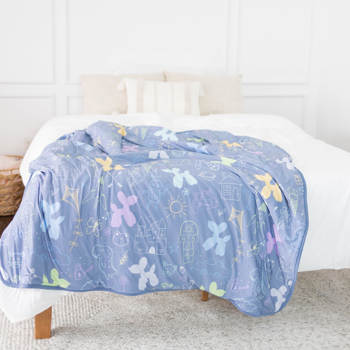 Childhood Doodles Snuggle Blanket
