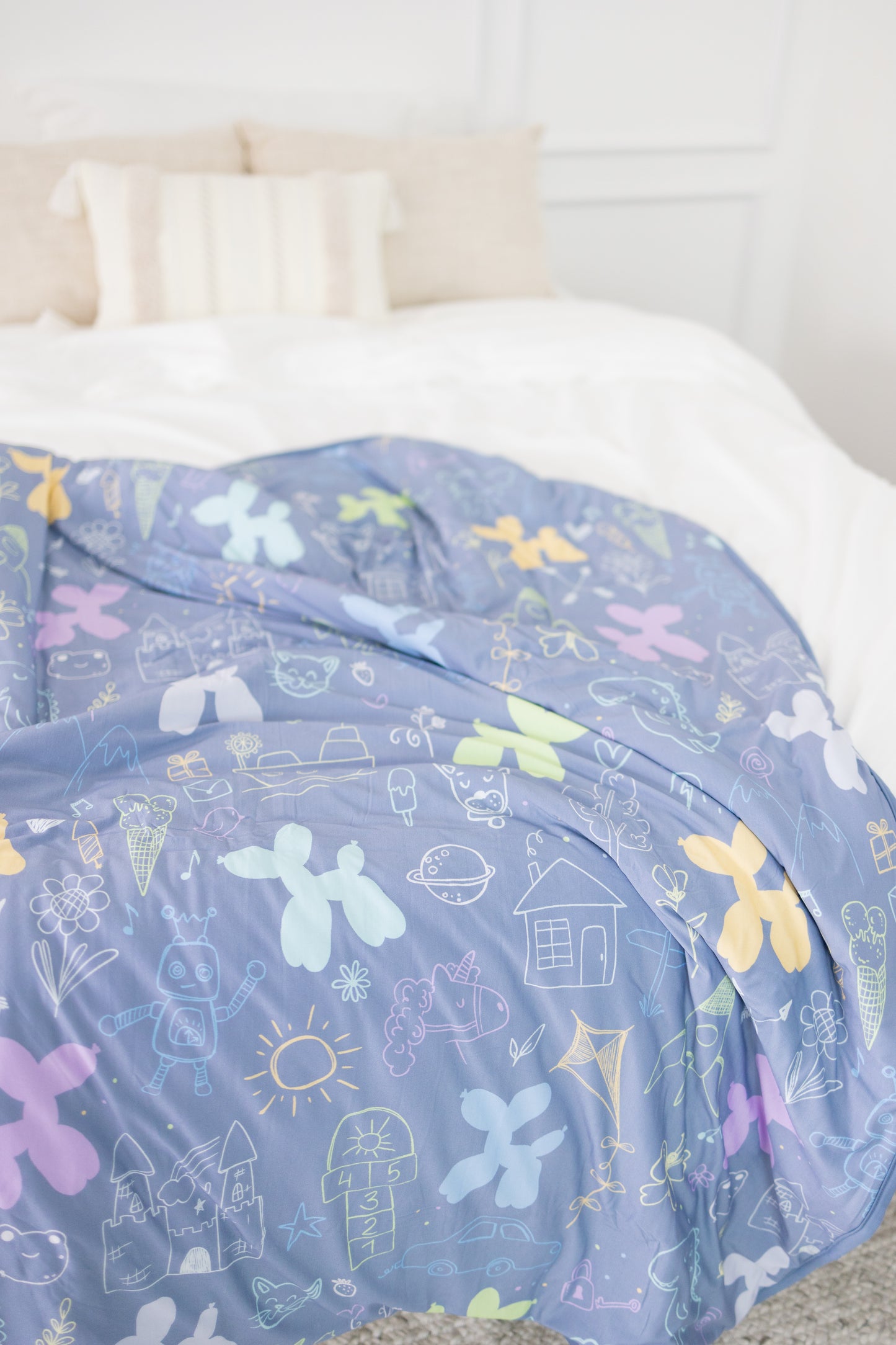 Childhood Doodles Snuggle Blanket