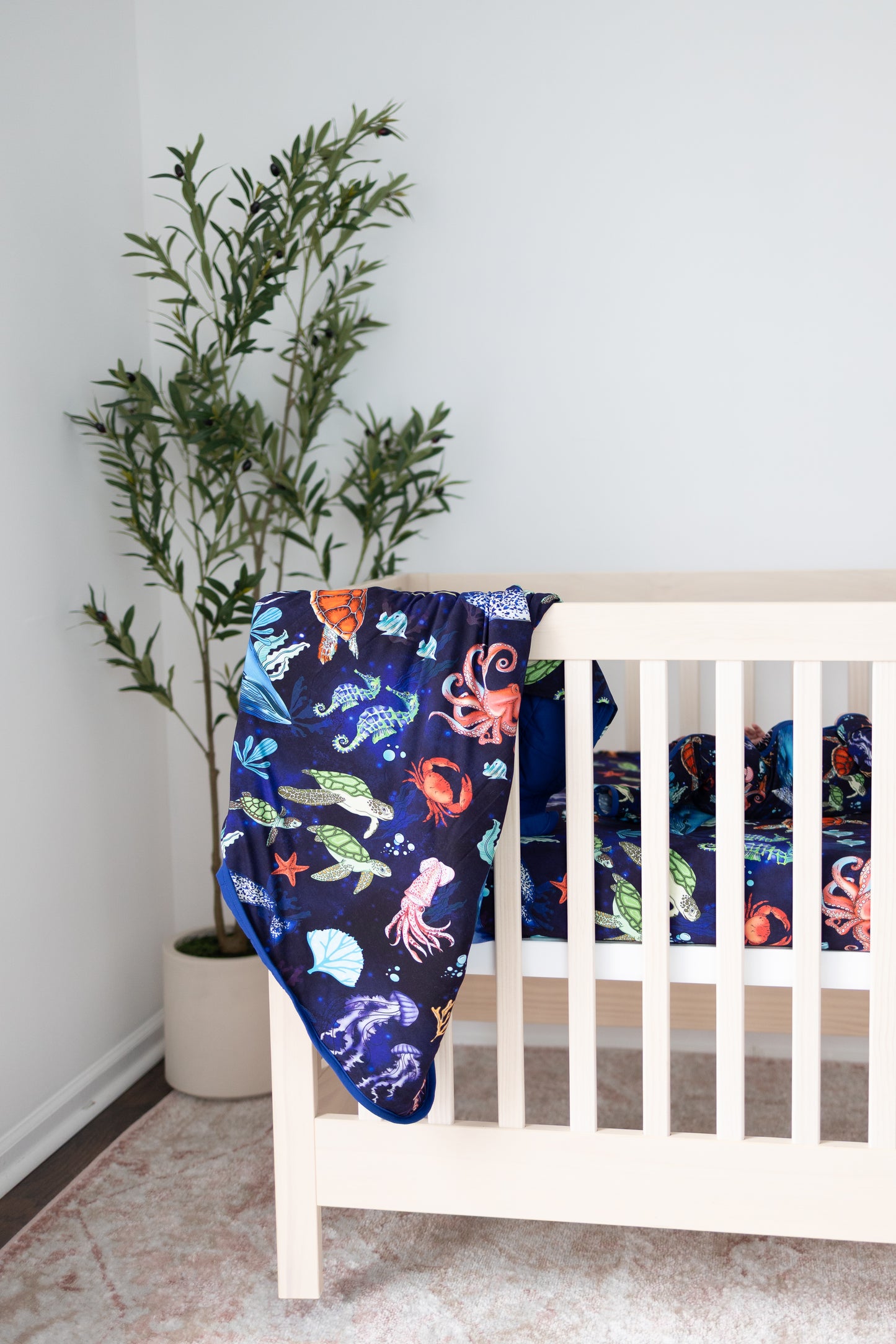 Deep Blue Sea Mini Snuggle Blanket LAST ONE!