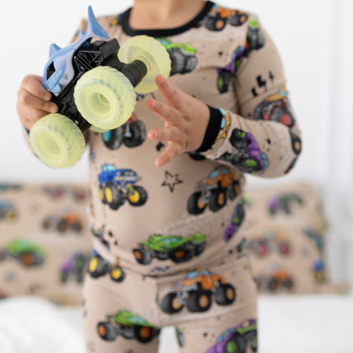 Monster Trucks 2.0 2pc Long Sleeve Pajamas