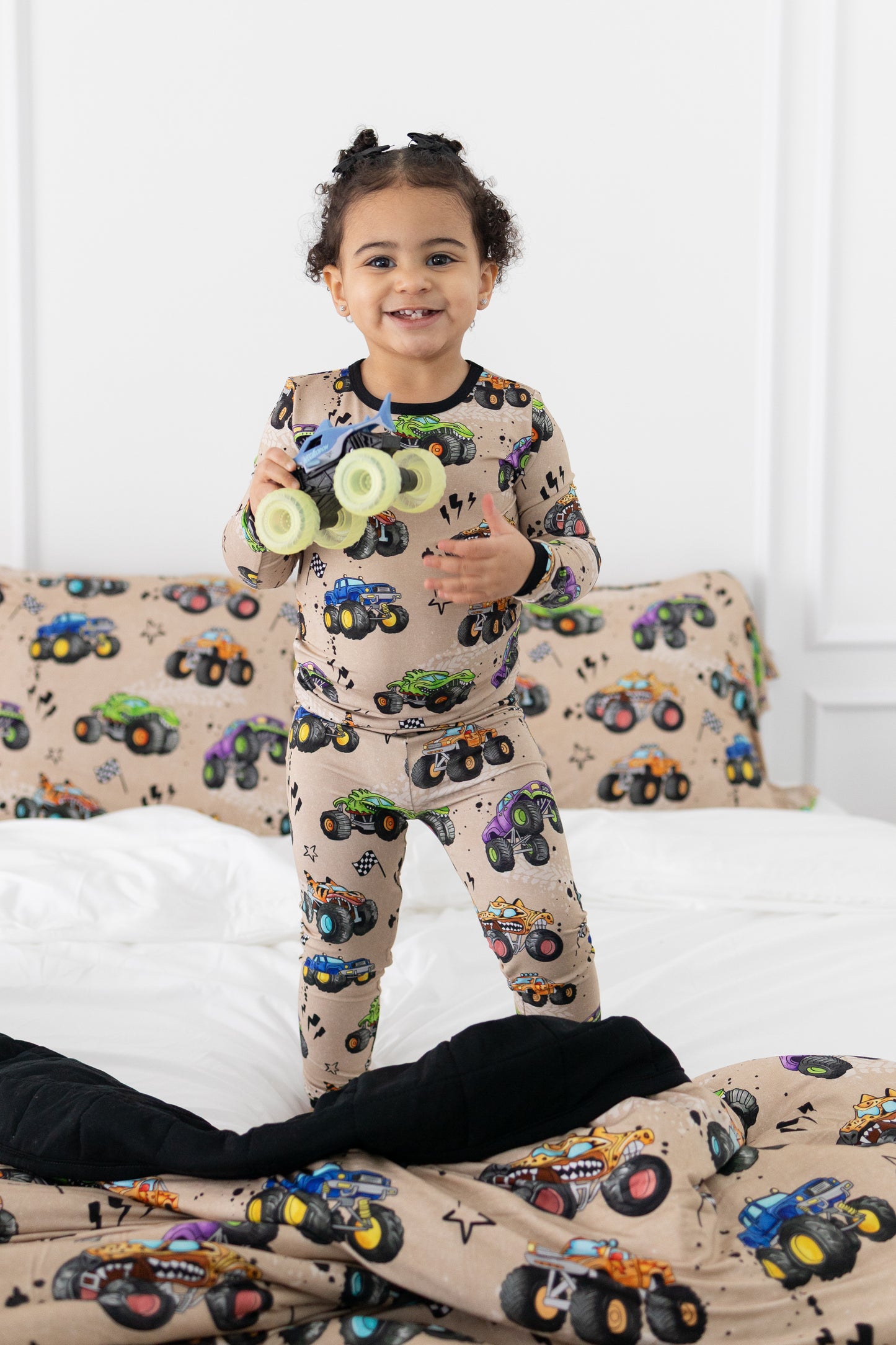 Monster Trucks 2.0 2pc Long Sleeve Pajamas