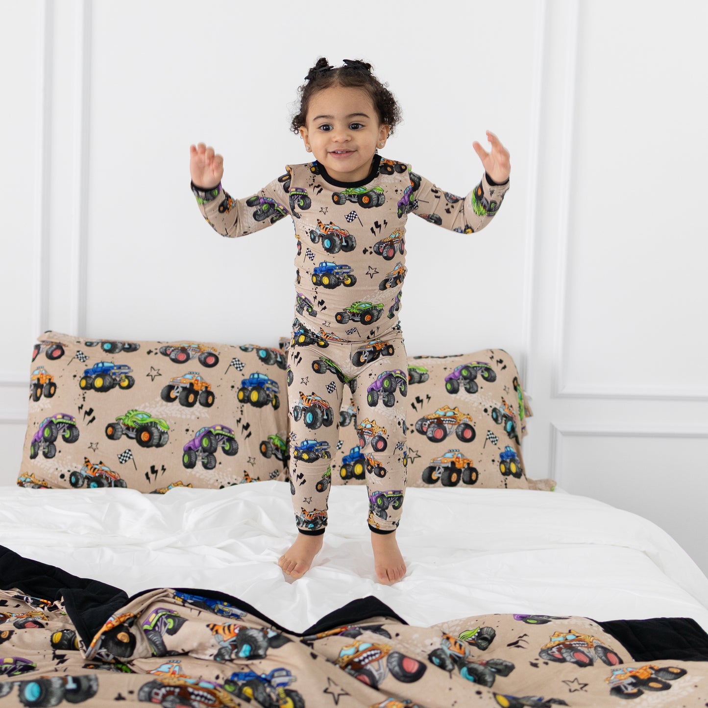 Monster Trucks 2.0 2pc Long Sleeve Pajamas