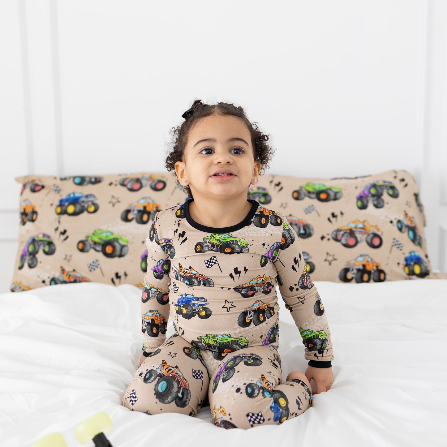 Monster Trucks 2.0 2pc Long Sleeve Pajamas