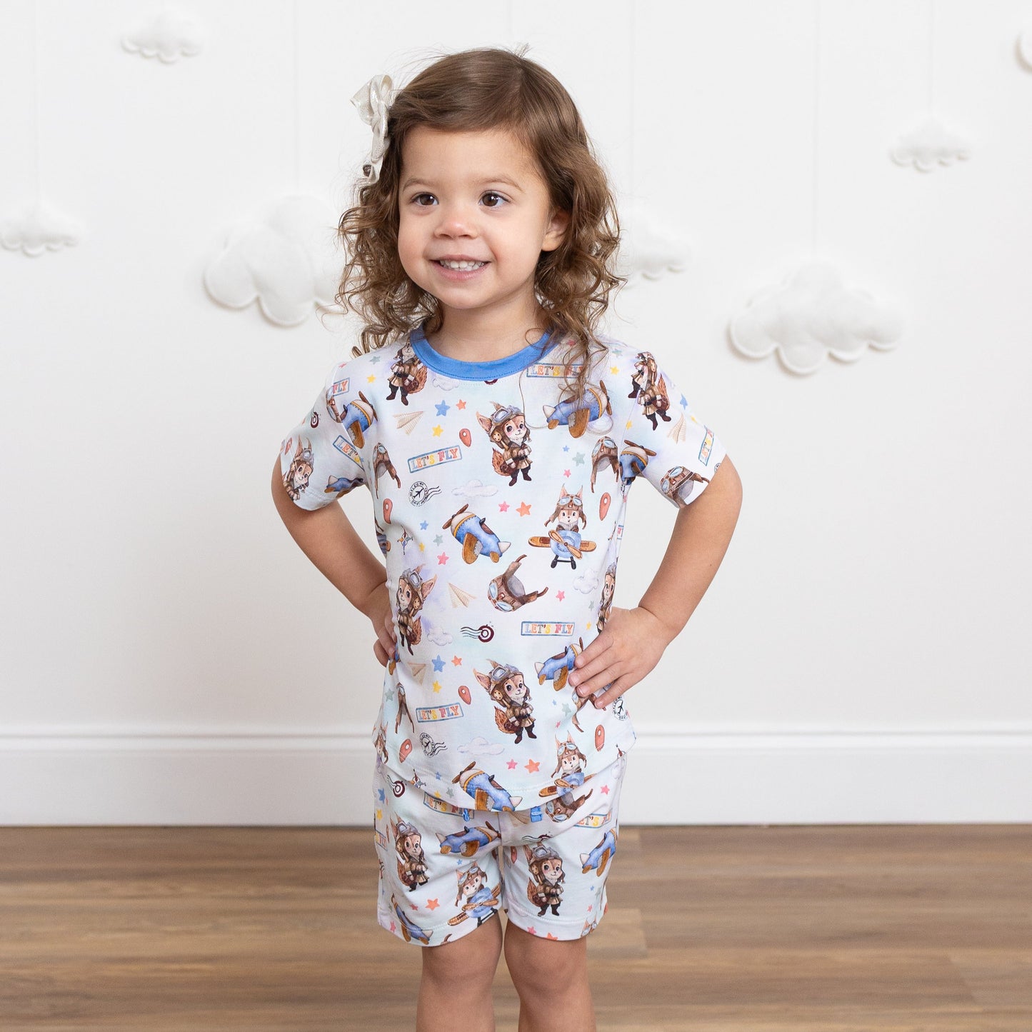 Let's Fly Daywear Short Set