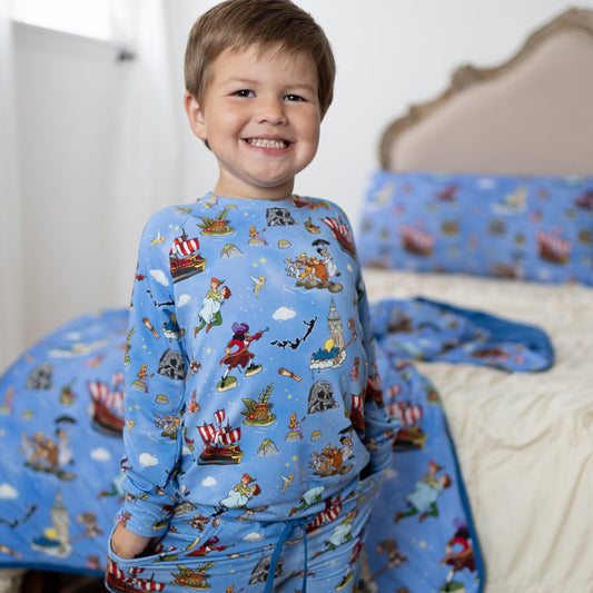 Neverland Long Sleeve French Terry Jogger Set