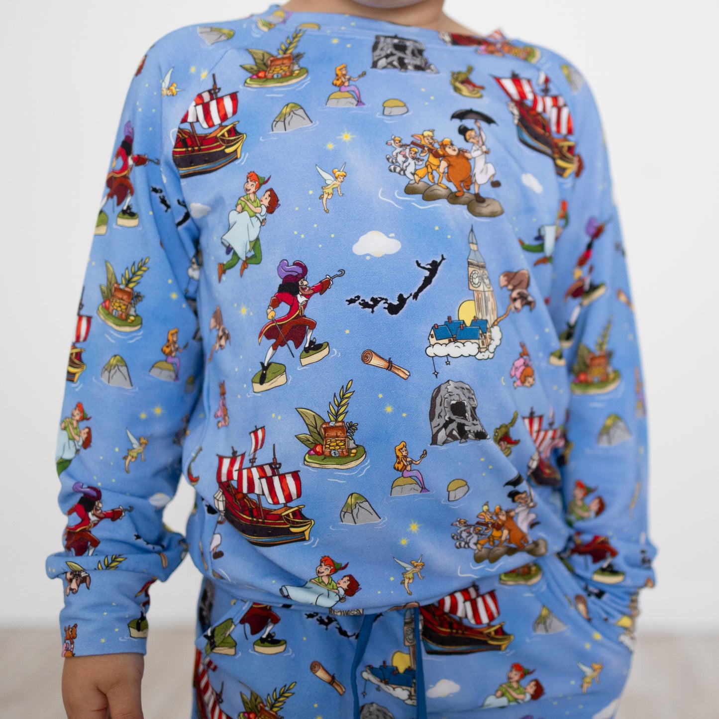 Neverland Long Sleeve French Terry Jogger Set