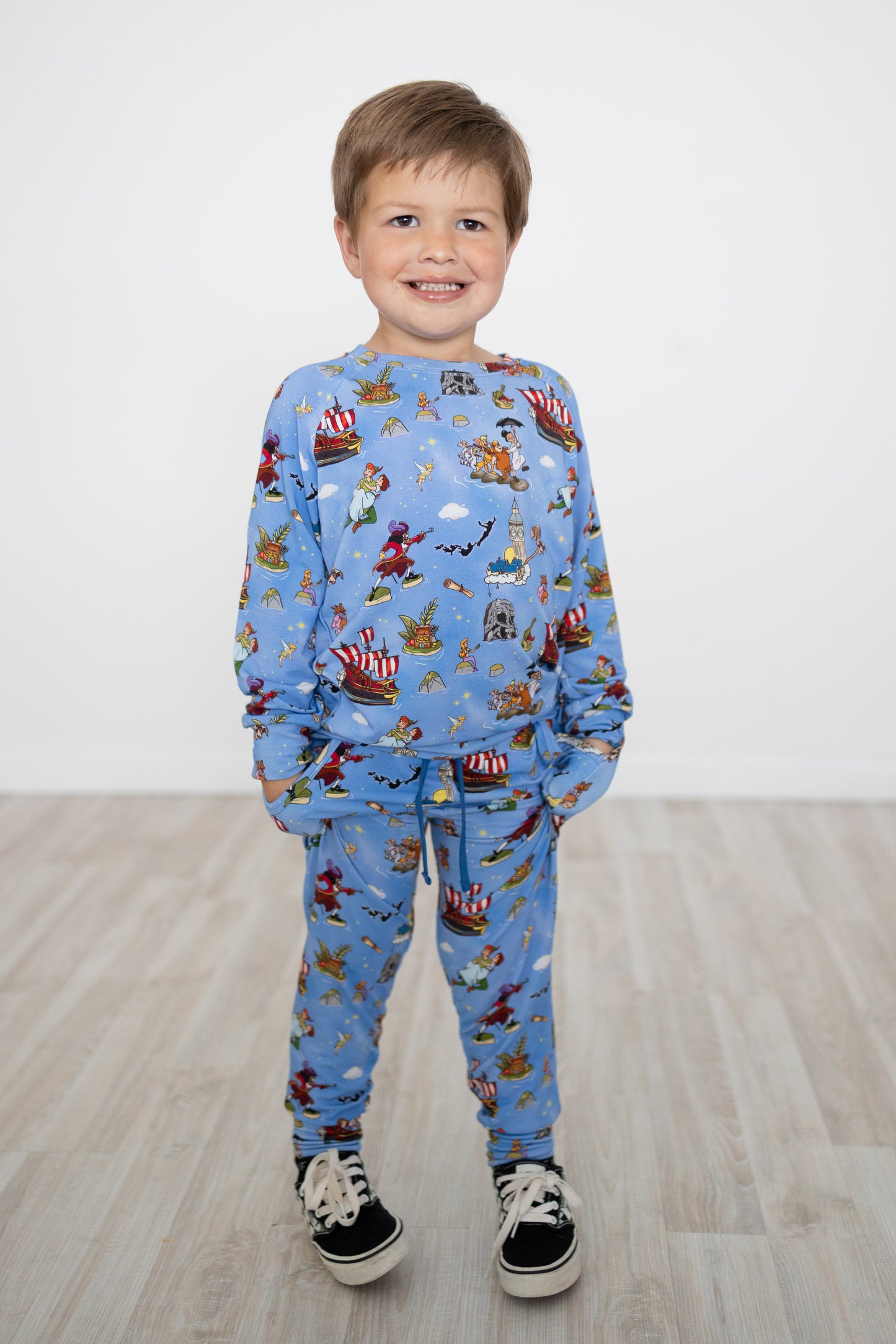 Neverland Long Sleeve French Terry Jogger Set