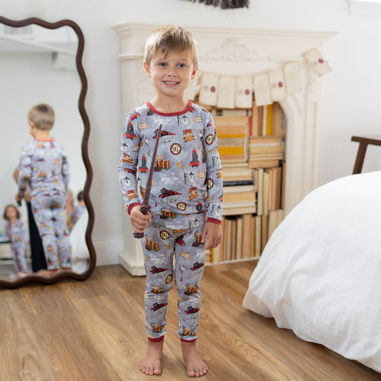 9 3/4 2pc Long Sleeve Pajamas