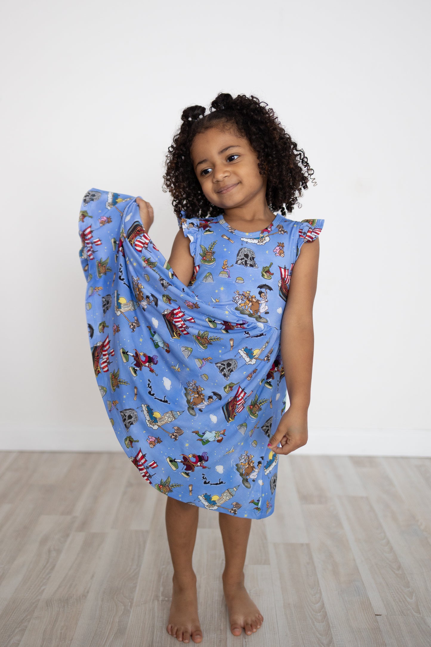 Neverland Flutter Twirl Dress w/ shorts