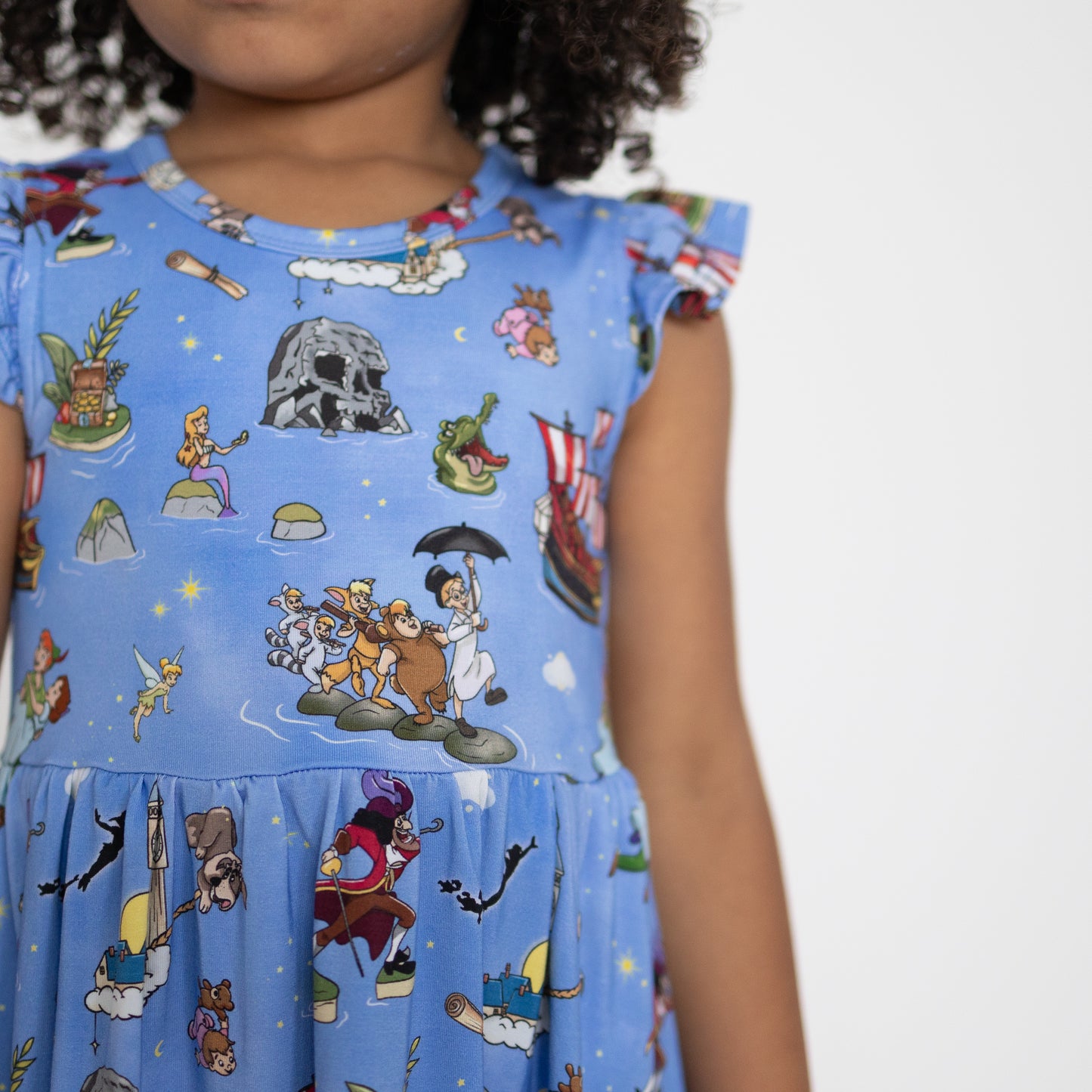 Neverland Flutter Twirl Dress w/ shorts