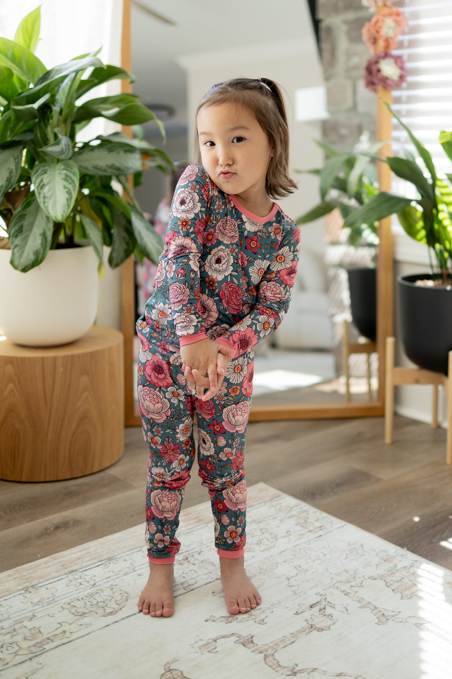 Blooming Grace 2pc Long Sleeve Pajamas