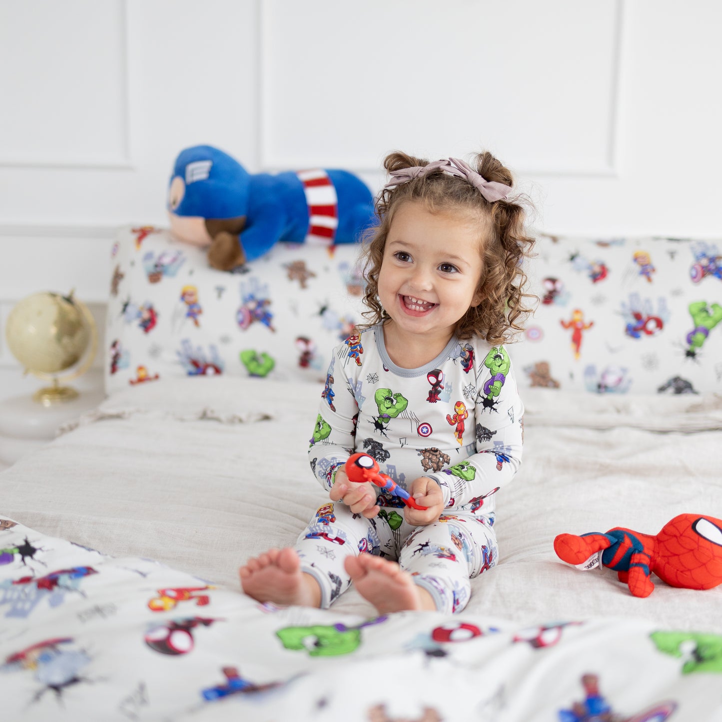 Superhero Squad 2pc Long Sleeve Pajamas