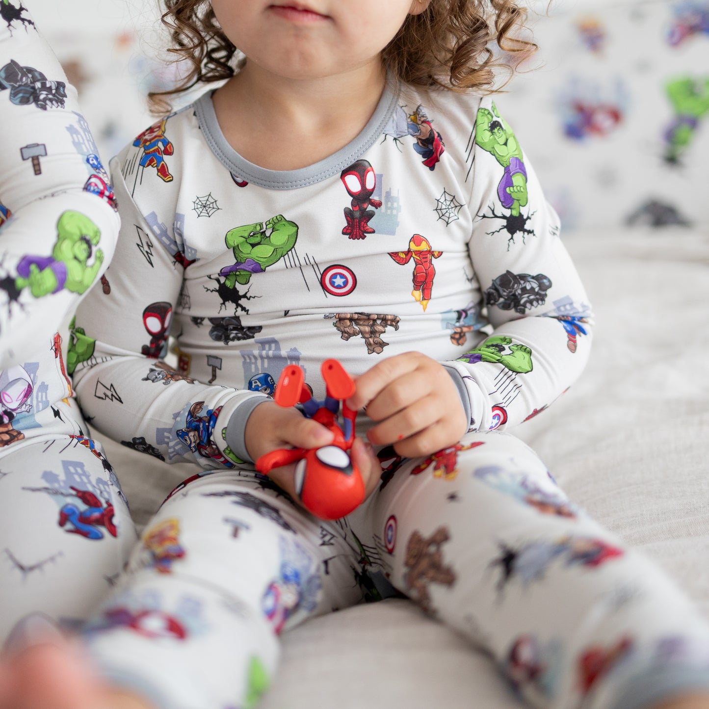 Superhero Squad 2pc Long Sleeve Pajamas