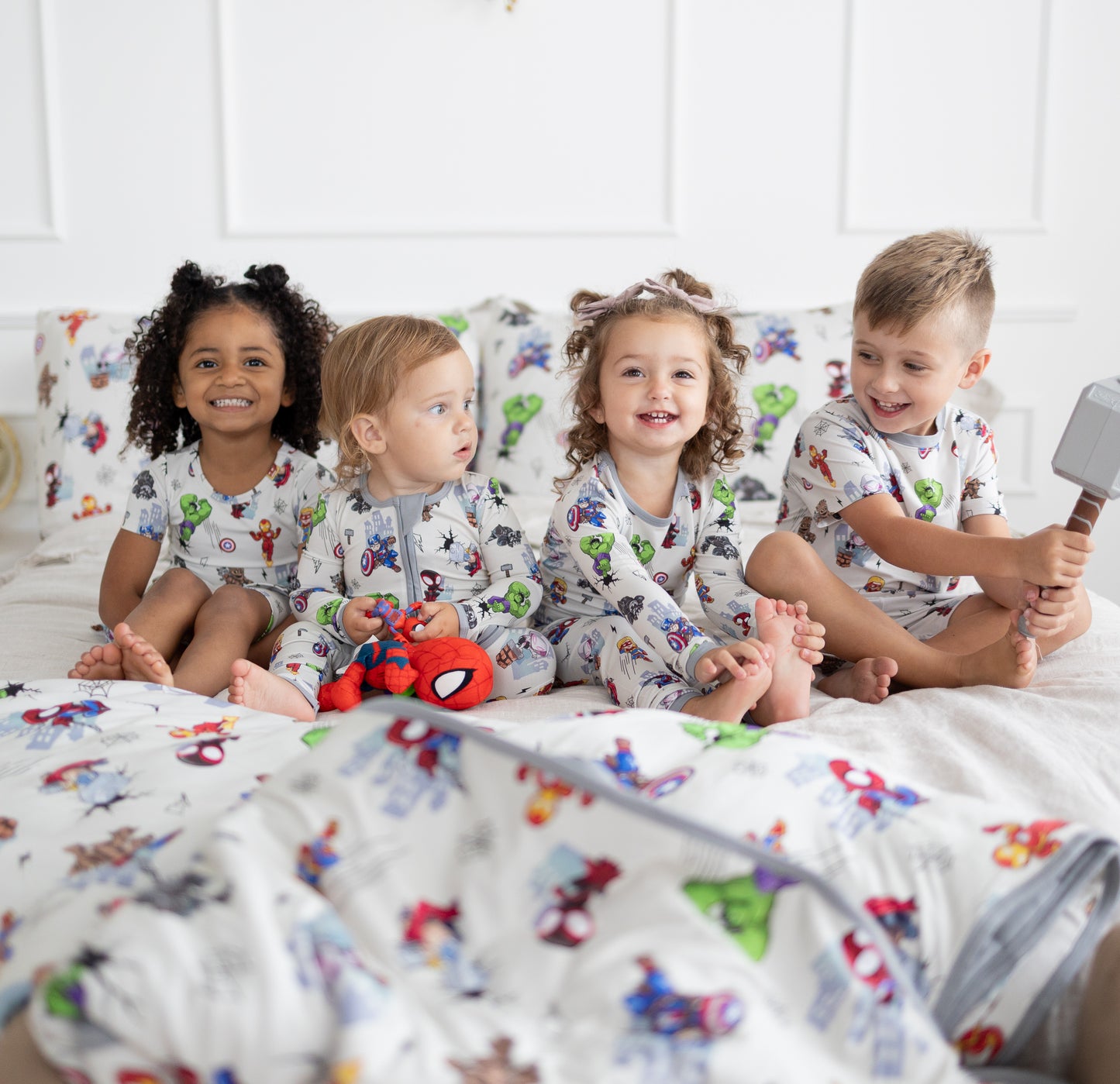 Superhero Squad 2pc Long Sleeve Pajamas