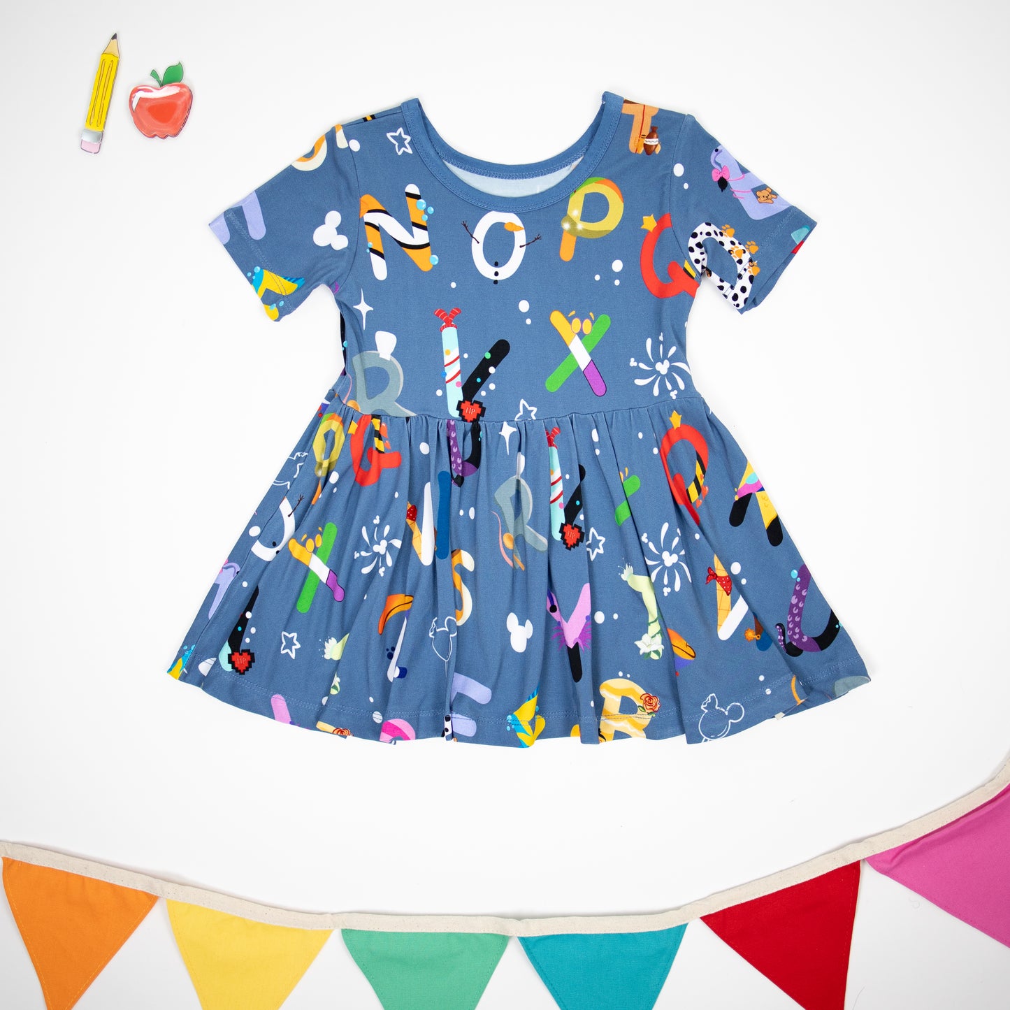 Magical ABC's Peplum top