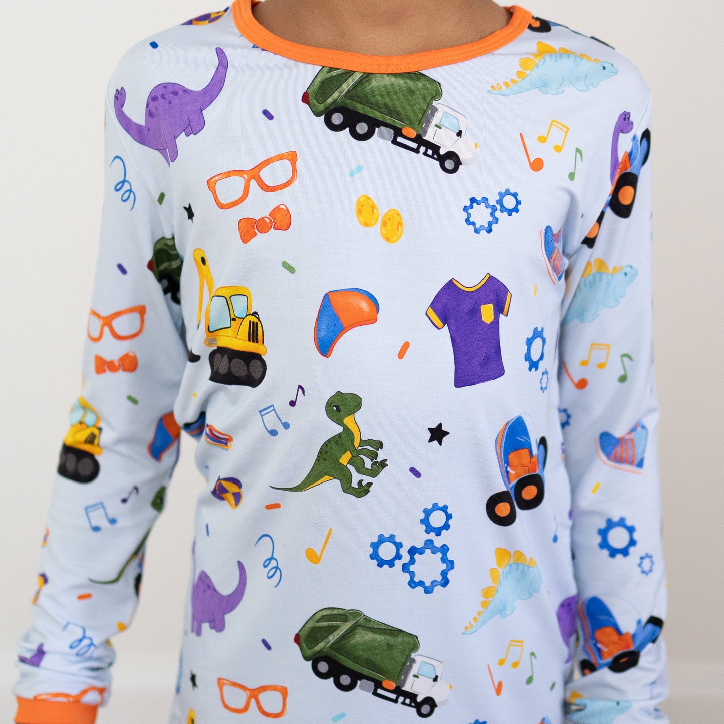 Learning with Friends 2pc Long Sleeve Pajamas