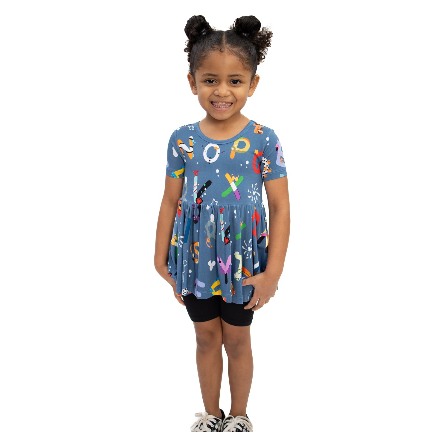 Onyx Girls Biker Shorts